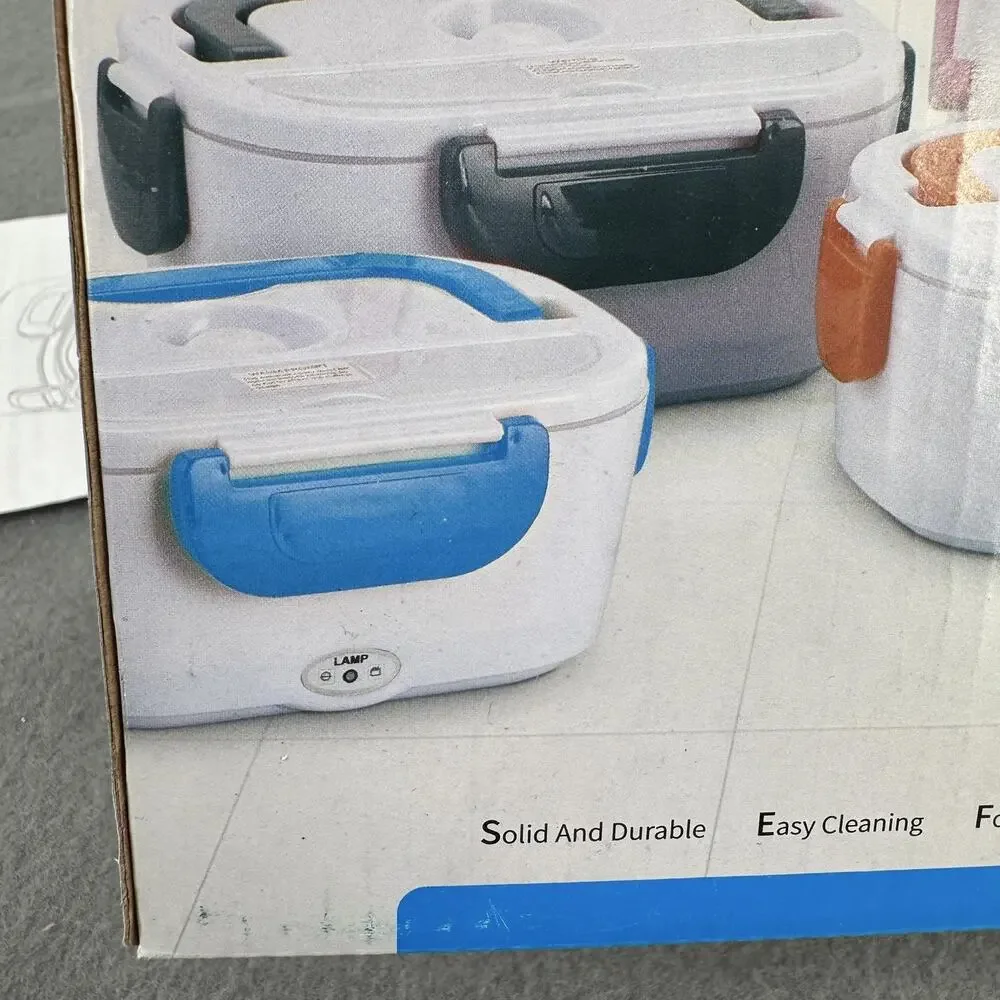 Electric Lunch Box DHF-001 DHF-002 1.5L Portable Food Warmer Blue Car Home